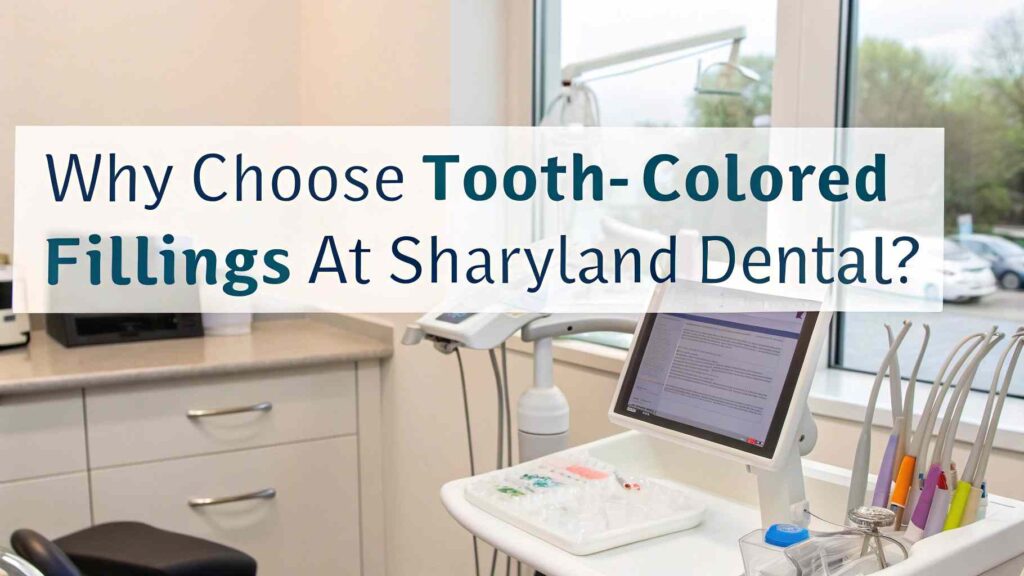 Why Choose Tooth-Colored Fillings at Sharyland Dental?