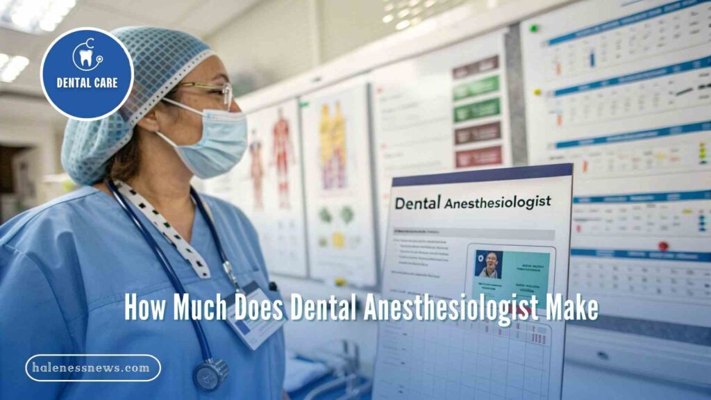 How Much Does Dental Anesthesiologist Make