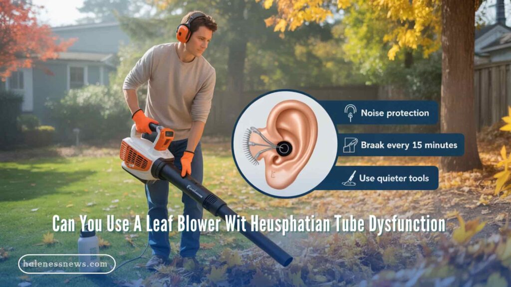 Can You Use A Leaf Blower Wit Heusphatian Tube Dysfunction