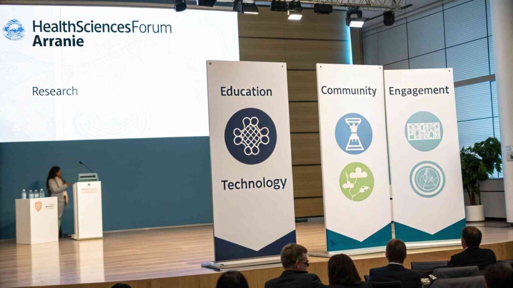 Key Pillars of the HealthSciencesForum Arranie Ecosystem